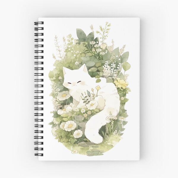 Item preview, Spring Bloom Cat designed and sold by TheThreePixels.