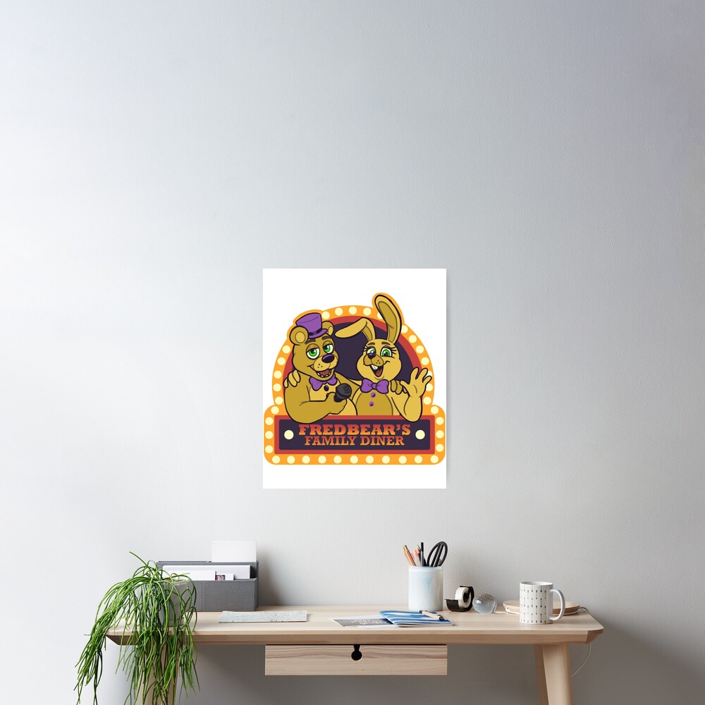 fredbear and springbonnie Poster for Sale by kainoa-dodd