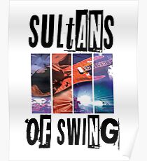 Sultans of Swing T-shirt Poster