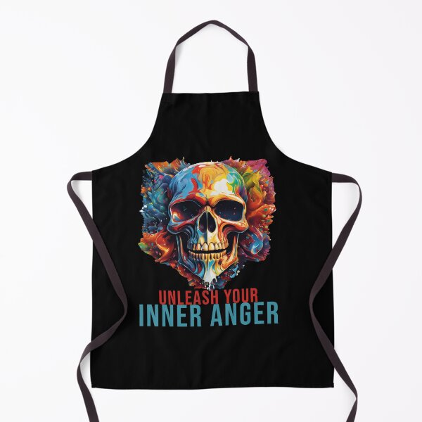 Item preview, Unleash Your Inner Anger Splash Skull Art designed and sold by al21ex.