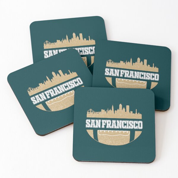 Item preview, Retro 49ers Football Fan Vintage San Francisco Skyline designed and sold by Tanaoarika.