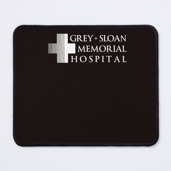 Item preview, Grey + Sloan Memorial Hospital Logo White Print designed and sold by GARRYWLIAM.