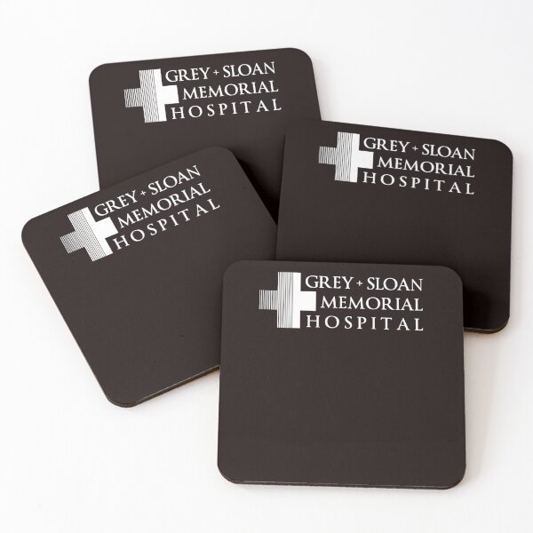 Item preview, Grey + Sloan Memorial Hospital Logo  White Print  designed and sold by GARRYWLIAM.