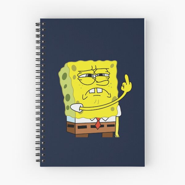 Item preview, Spongebob Meme Middle Finger designed and sold by sadkiga.