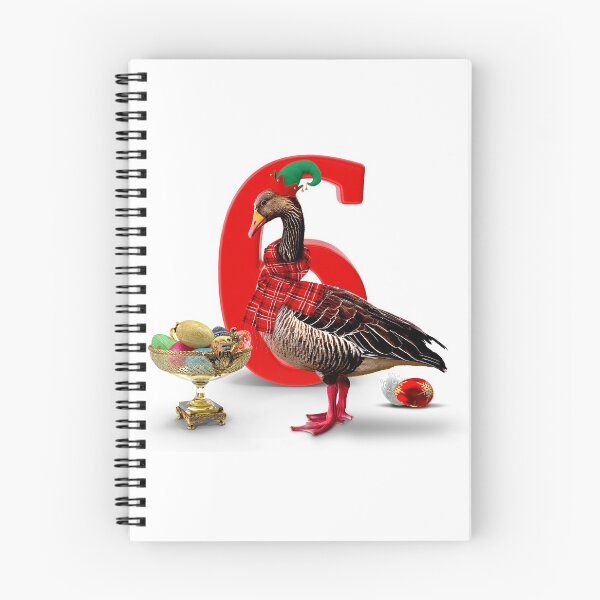 Item preview, Six Geese a Laying designed and sold by SmallSheepGfx.