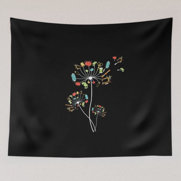 Aperçu de l'œuvre Coudre des fleurs de pissenlit Quilting Scoop créée et vendue par eqtxdvjlc2.