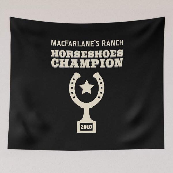 Item preview, MacFarlane's Ranch Horseshoes Champion 2010 designed and sold by robotrobotROBOT.