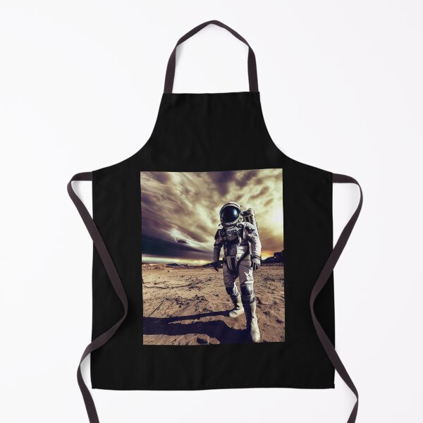 Item preview, Astronaut in a distant future apocalyptic scenario. designed and sold by IguaranDesign.