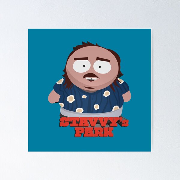 South Park characters Poster by twozombiesstore