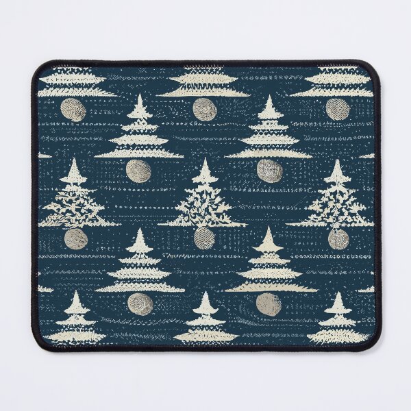 Item preview, Fairisle Christmas Tree in the Moonlight designed and sold by SamJanner.