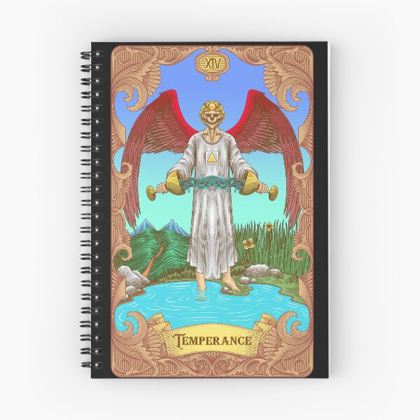 Item preview, Temperance Tarot Illustration  designed and sold by WOLForDEER.