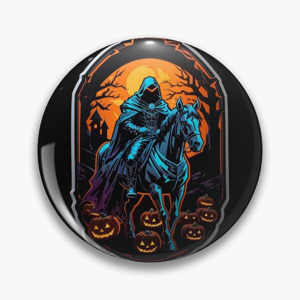 Item preview, Halloween Horseman With Pumkin, Halloween Horror Night 2023 designed and sold by Desfix.