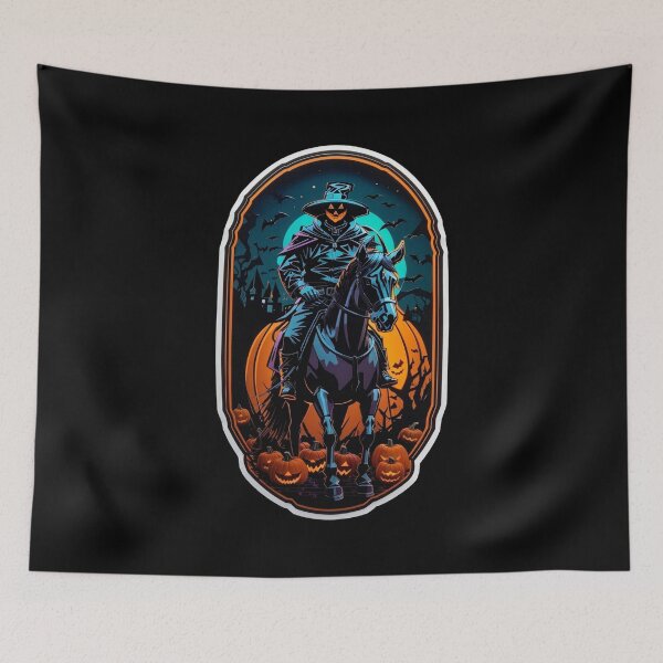 Item preview, Halloween Horseman With Pumkin, Halloween Horror Night 2023 designed and sold by Desfix.