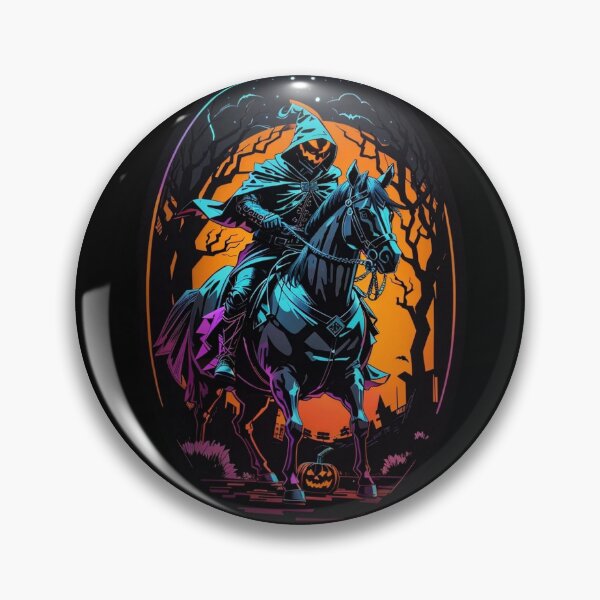 Item preview, Halloween Horseman With Pumkin, Halloween Horror Night 2023 designed and sold by Desfix.