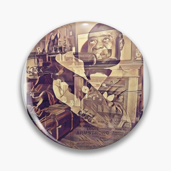 Item preview, Louis Armstrong Vintage Retro designed and sold by Sylvanny.