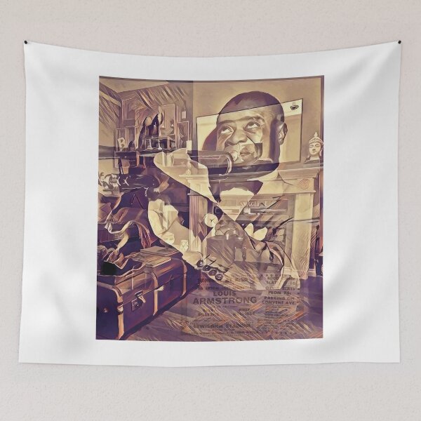 Item preview, Louis Armstrong Vintage Retro designed and sold by Sylvanny.