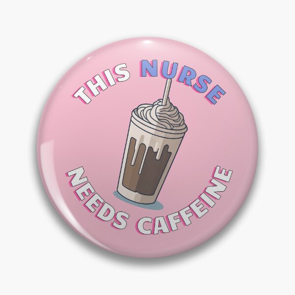 Item preview, This Nurse Needs Caffeine - Cute Iced Coffee  designed and sold by SallySunday.