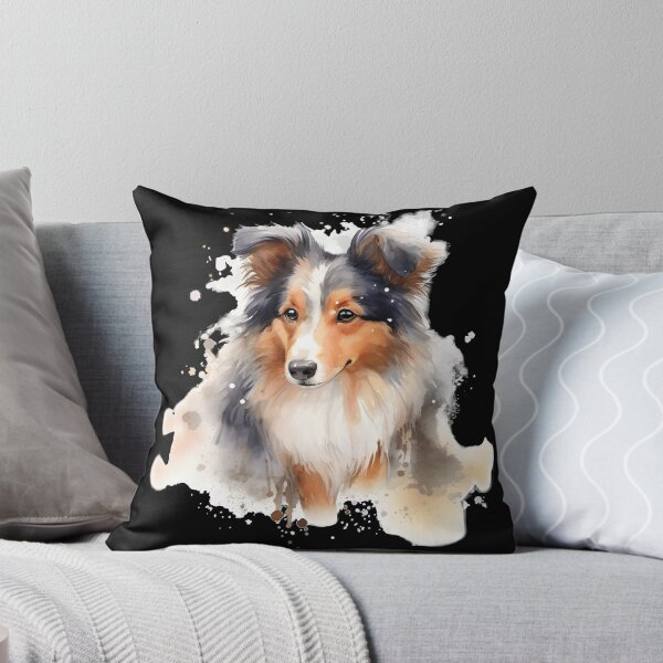 Item preview, Watercolor Rough Collie Puppy designed and sold by Amazing-Kortez.
