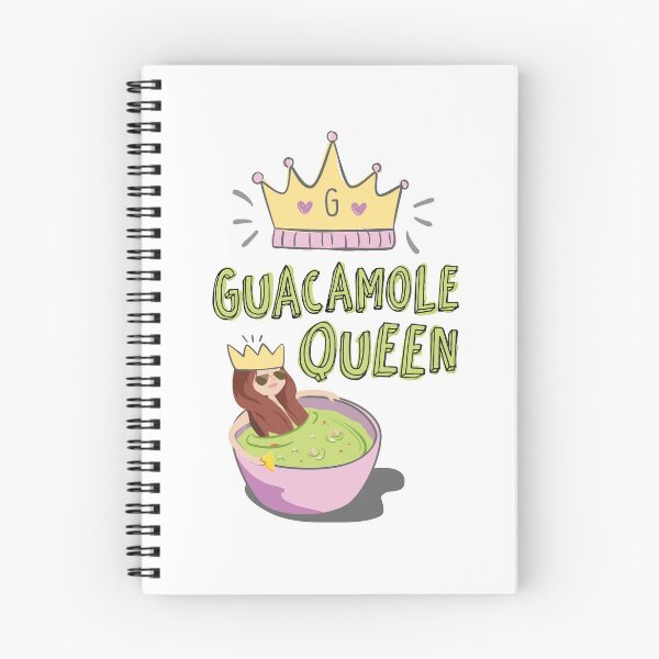 Item preview, Guacamole Queen Funny Illustration for Avocado Lovers designed and sold by TheVeganPride.