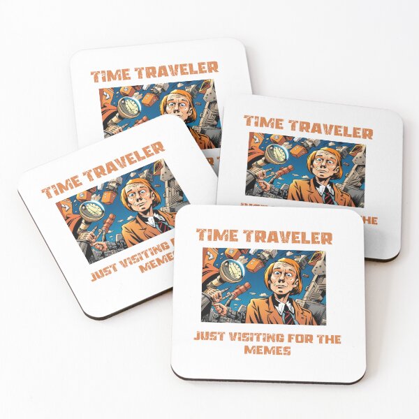 Item preview, Time Traveller - Just Visiting  For The Memes designed and sold by Inimloovus.