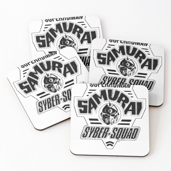 Item preview, Superhuman Samurai Syber-Squad (BLACK) designed and sold by StyleSellersWa.