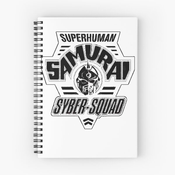 Item preview, Superhuman Samurai Syber-Squad (BLACK) designed and sold by StyleSellersWa.