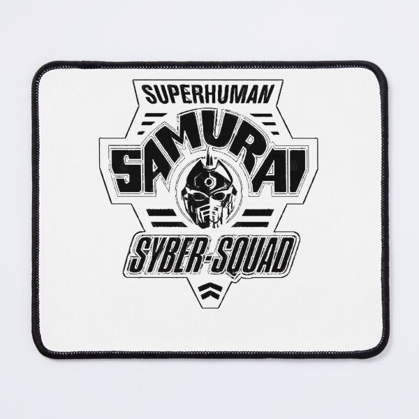 Item preview, Superhuman Samurai Syber-Squad (BLACK) designed and sold by StyleSellersWa.