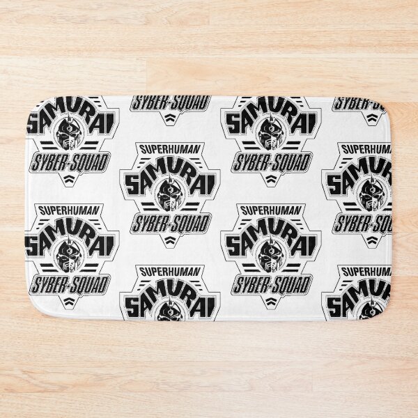 Item preview, Superhuman Samurai Syber-Squad (BLACK) designed and sold by StyleSellersWa.