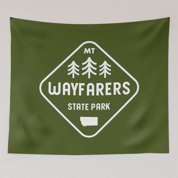 Item preview, Wayfarers State Park Montana designed and sold by bivenart.