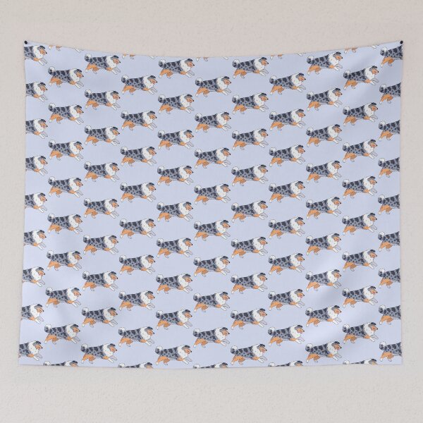 Item preview, Cute blue merle rough collie designed and sold by Yaragold.
