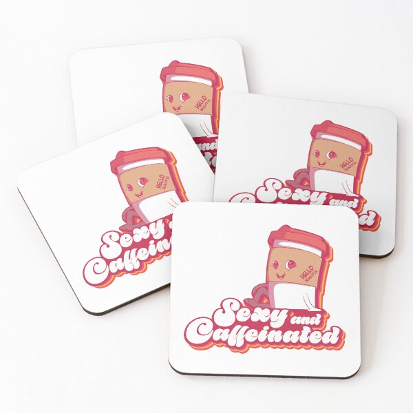 Item preview, Sexy and Caffeinated designed and sold by chillaxcats.