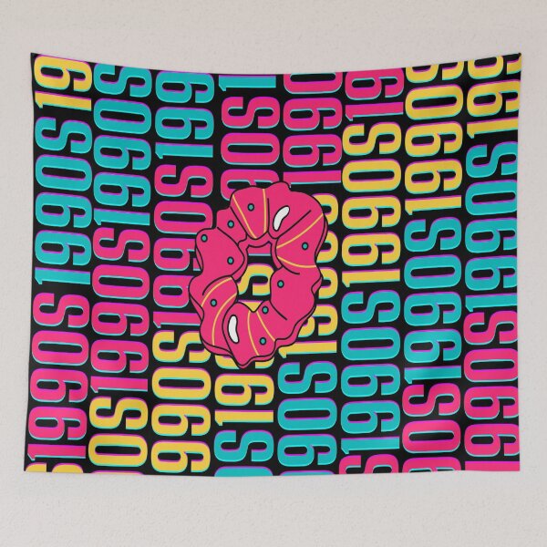 Item preview, 1990s retro design 16 - Black Background designed and sold by PunjabanJatti.