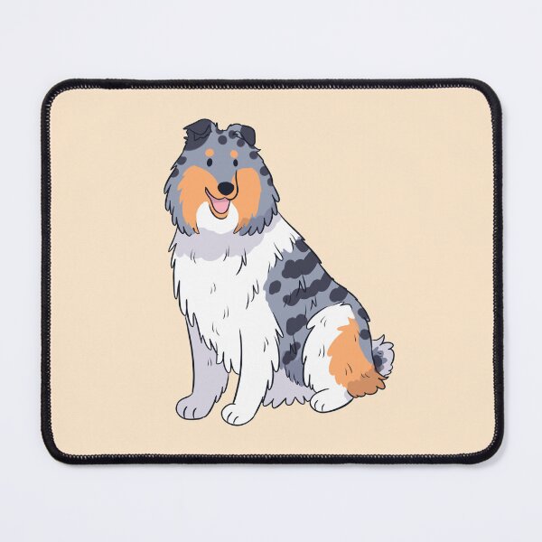 Item preview, Cute blue merle rough collie  designed and sold by Yaragold.