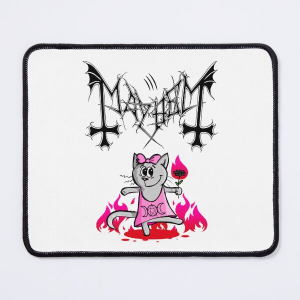 Item preview, Mayhem - Sweet Kitty Witch black logo designed and sold by Michał Styba.