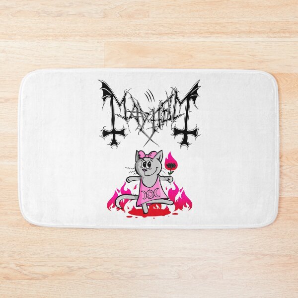 Item preview, Mayhem - Sweet Kitty Witch black logo designed and sold by Michał Styba.