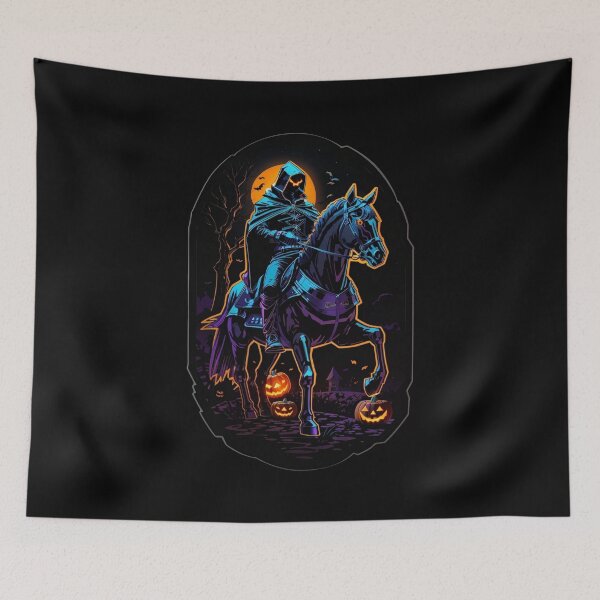Item preview, Halloween Horseman With Pumkin, Halloween Horror Night 2023 designed and sold by Desfix.