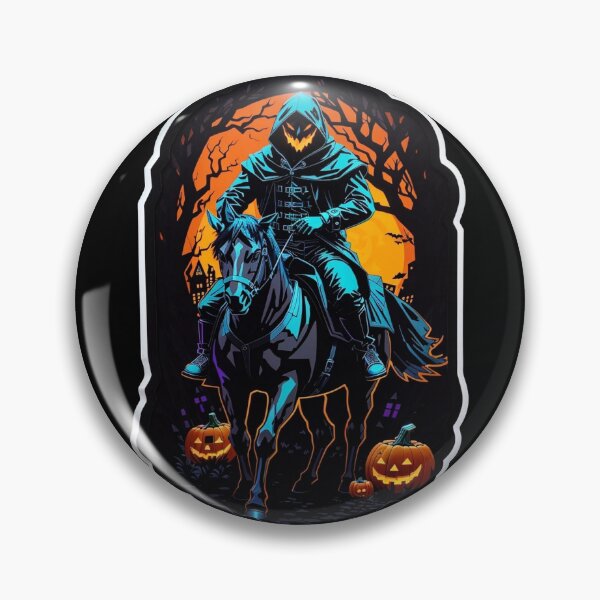 Item preview, Halloween Horseman With Pumkin, Halloween Horror Night 2023 designed and sold by Desfix.