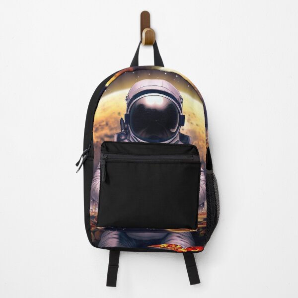 Item preview, Astronaut eating pizza designed and sold by IguaranDesign.
