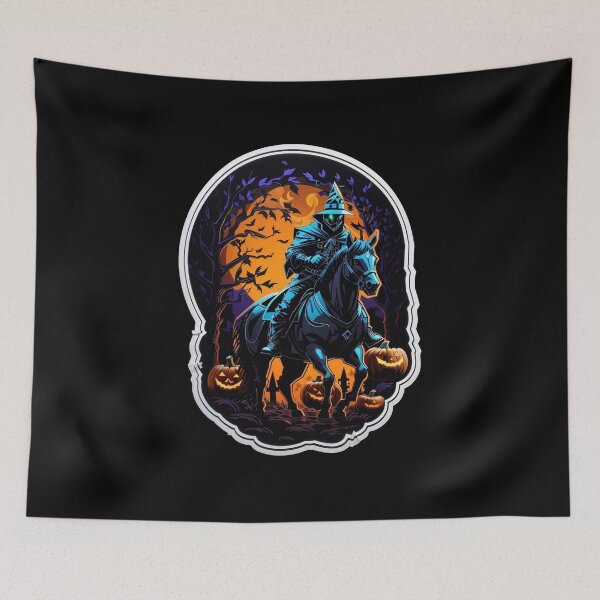 Item preview, Halloween Horseman With Pumkin, Halloween Horror Night 2023 designed and sold by Desfix.