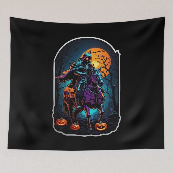 Item preview, Halloween Horseman With Pumkin, Halloween Horror Night 2023 designed and sold by Desfix.