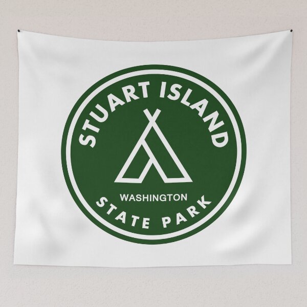 Item preview, Stuart Island State Park Washington Tent designed and sold by bivenart.
