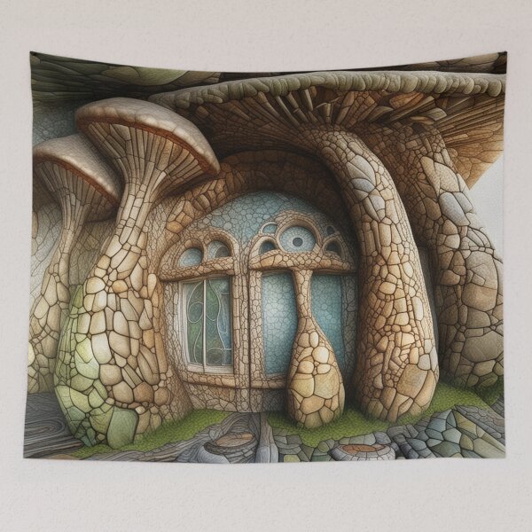 Item preview, Fungi house 1 designed and sold by DarnellPAM.