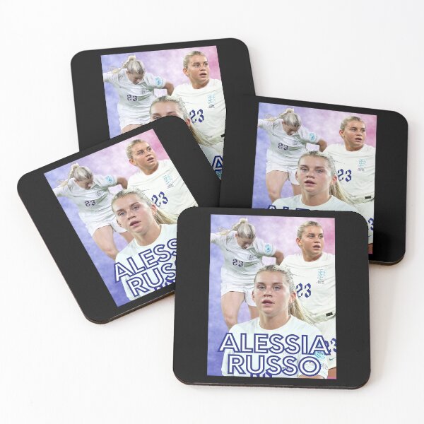 Item preview, Alessia Russo number 23 England football Home designed and sold by JemmyTT.