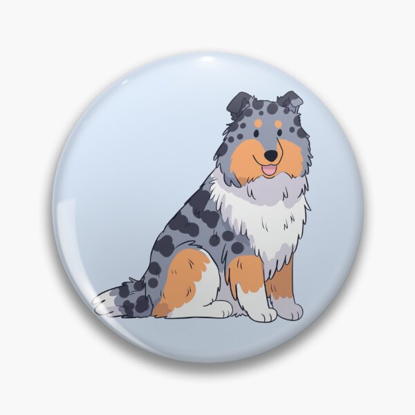 Item preview, Cute blue merle rough collie designed and sold by Yaragold.