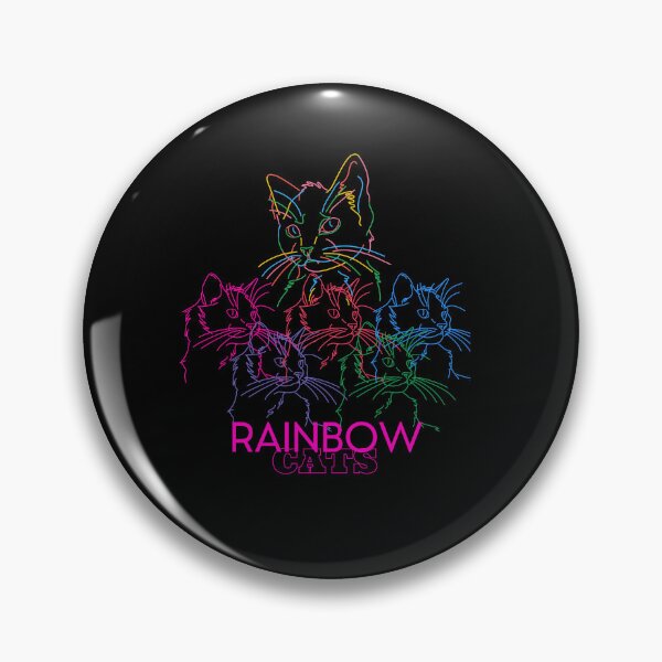 Item preview, Rainbow cats designed and sold by CuteCatsCoffee.