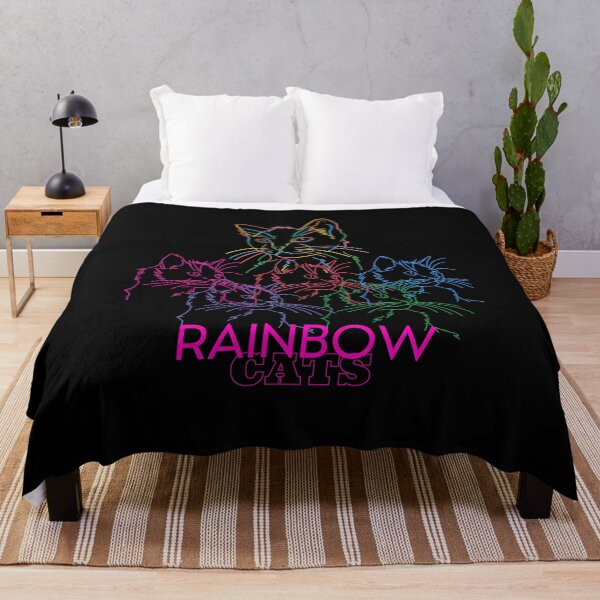 Item preview, Rainbow cats designed and sold by CuteCatsCoffee.