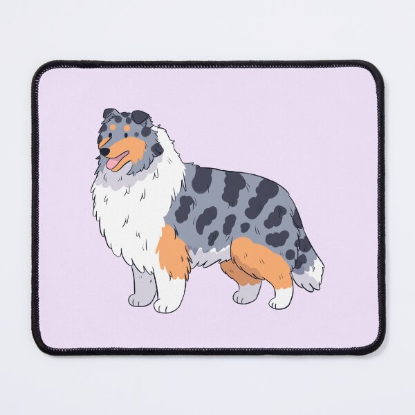 Item preview, Cute blue merle rough collie  designed and sold by Yaragold.