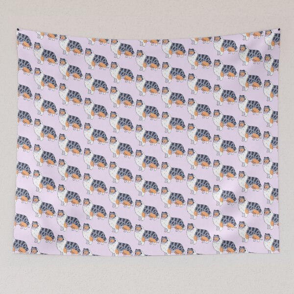 Item preview, Cute blue merle rough collie designed and sold by Yaragold.