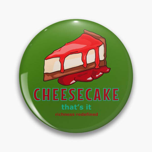 Artikelvorschau, Dekadenter Genuss: Die süße Symphonie von Cheesecake entworfen und verkauft von Fun Funky Designs.