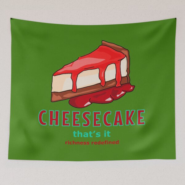 Item preview, Decadent Delight: Cheesecake's Sweet Symphony designed and sold by Fun Funky Designs.